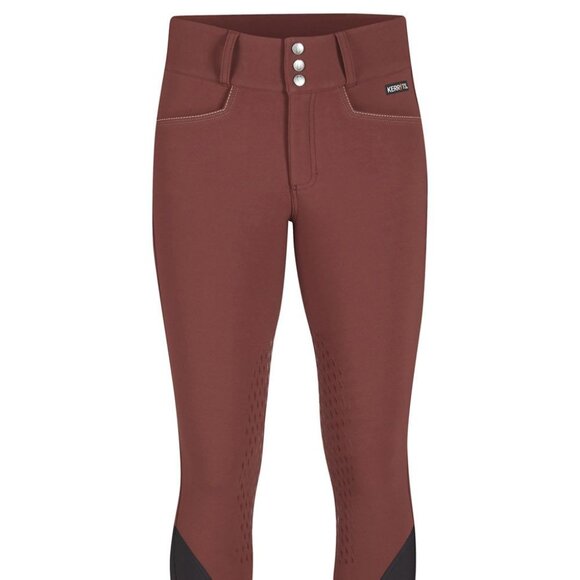 Kerrits Arena K-Pro Silicone Full Seat Riding Breech - Brick - Picture 1 of 7